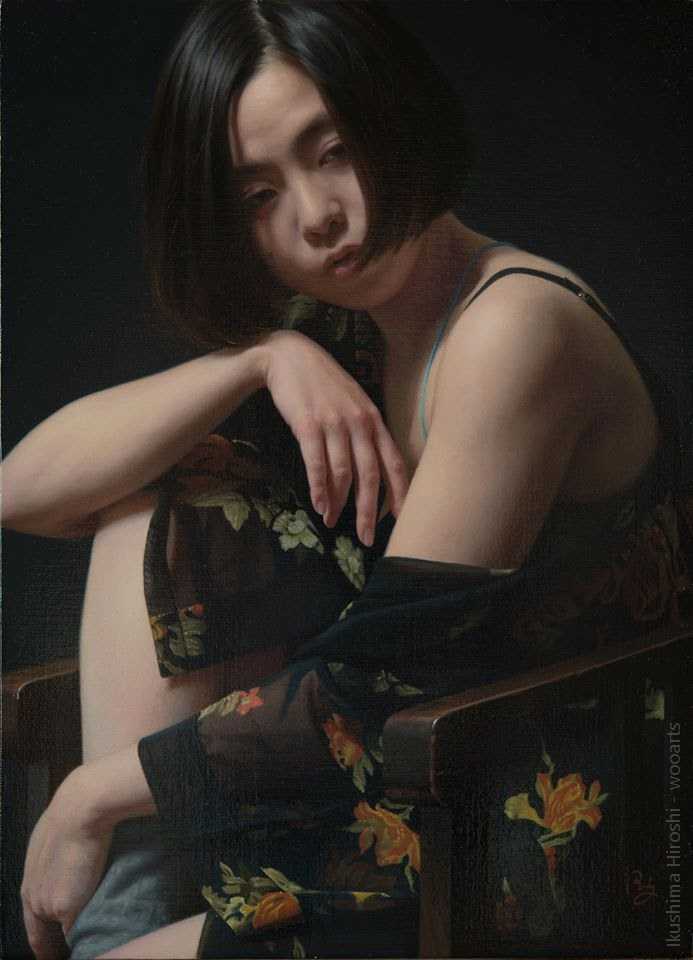 Ikushima Hiroshi Painting