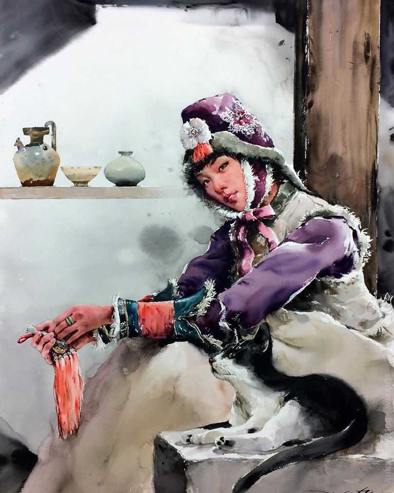 Jung Hun-sung Watercolor Painting
