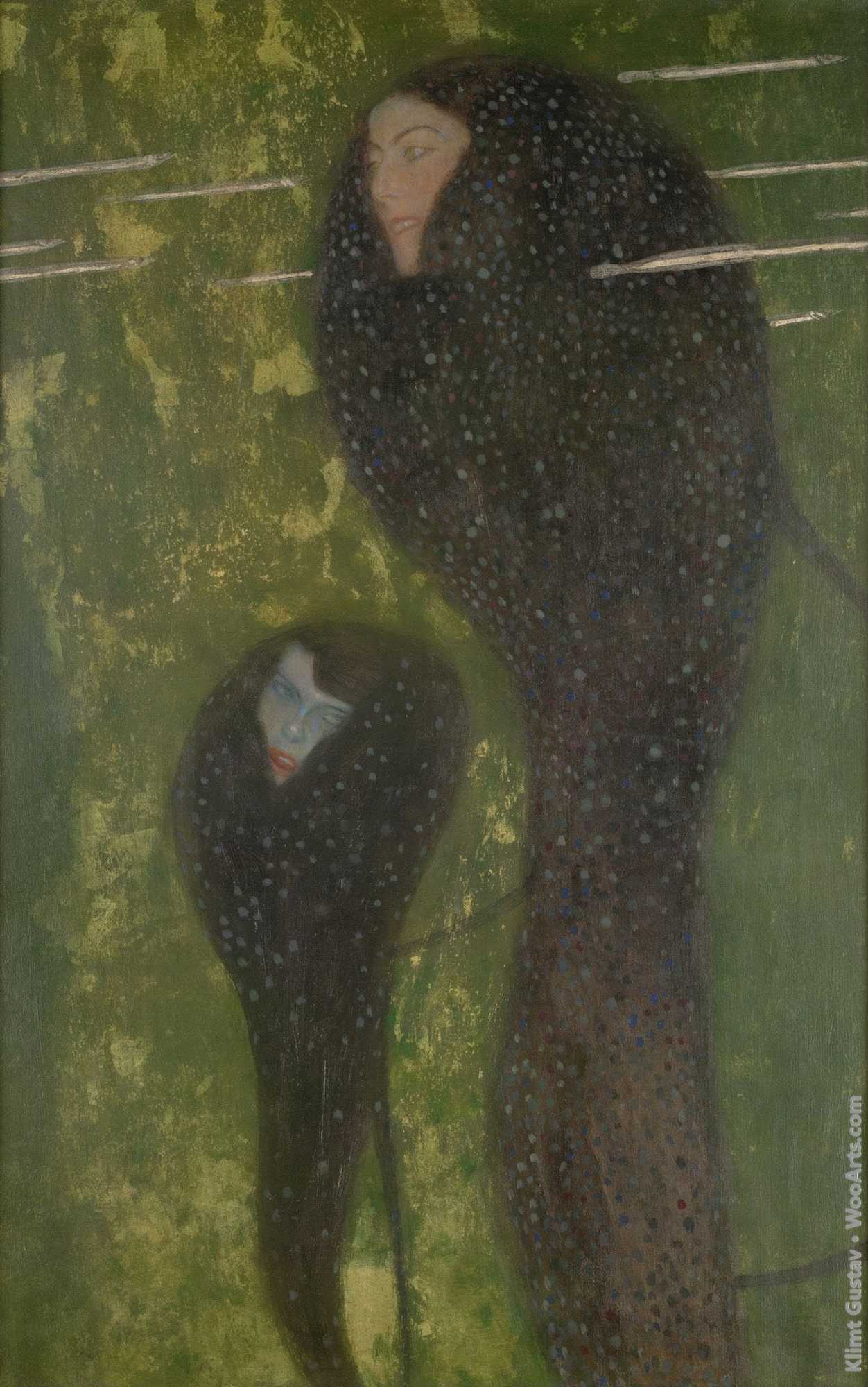 Silver Fish (Nymphs) Gustav Klimtc. 1899