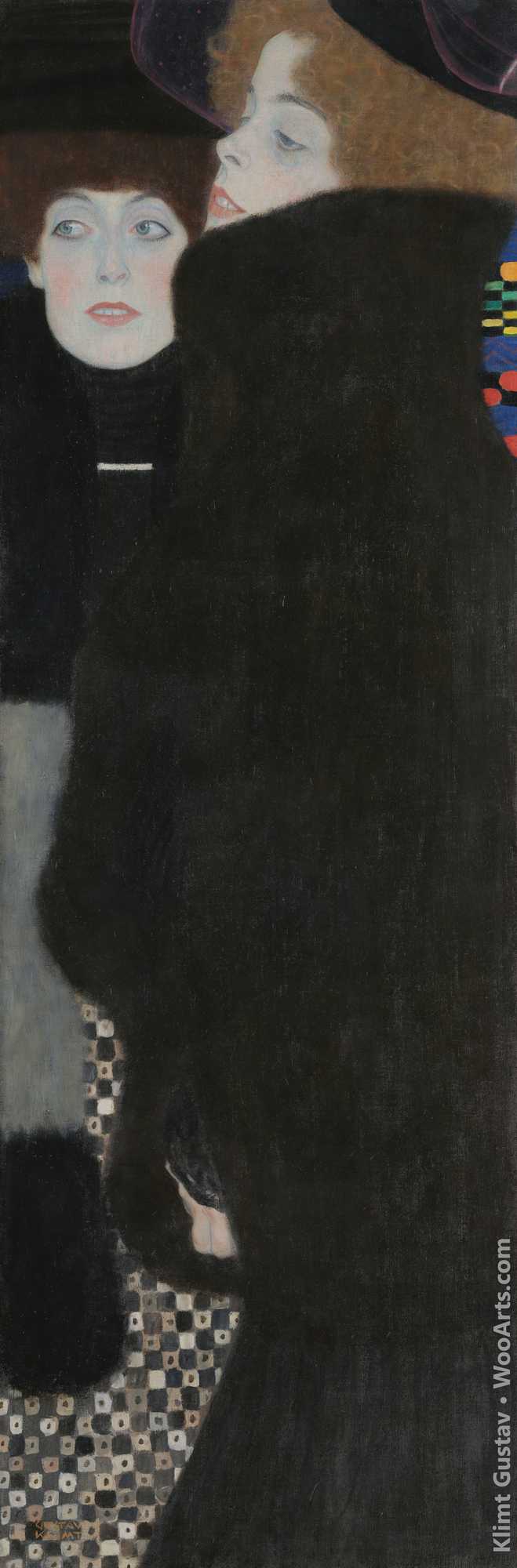 Friends I (The Sisters) Gustav Klimt 1907
