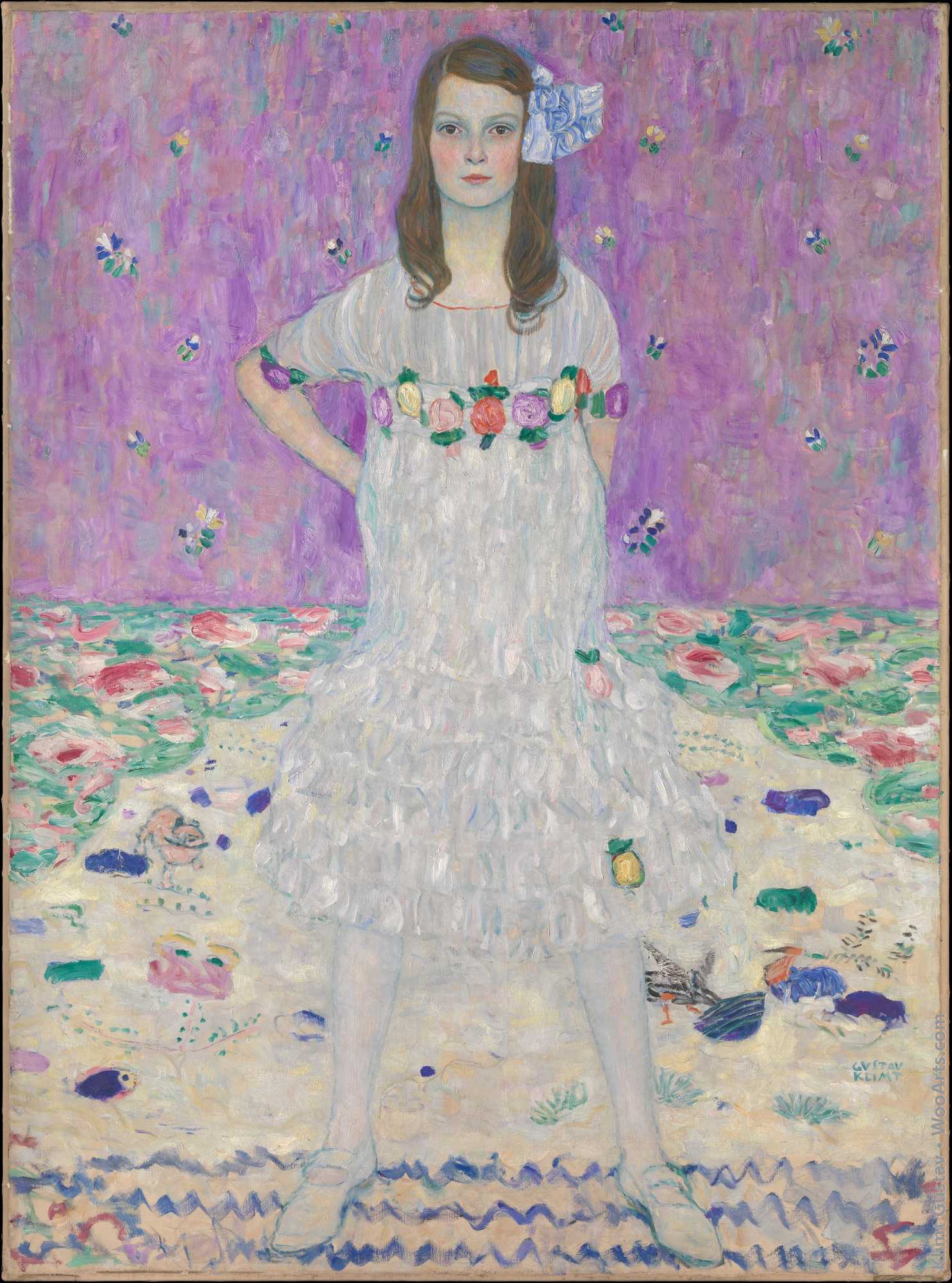 Mäda Primavesi (1903–2000) Gustav Klimt 1912-1913