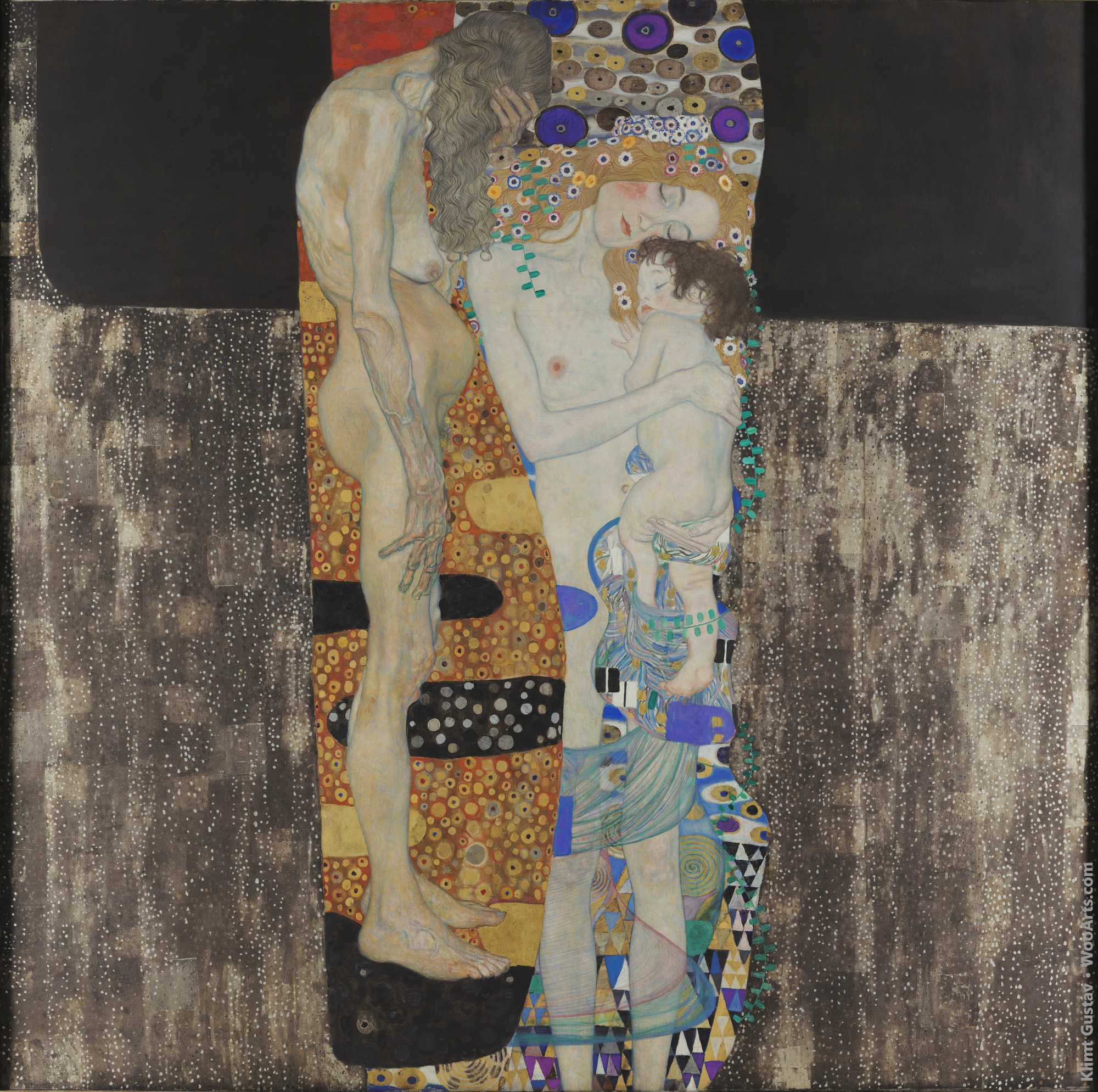 Le tre età Gustav Klimt 1905