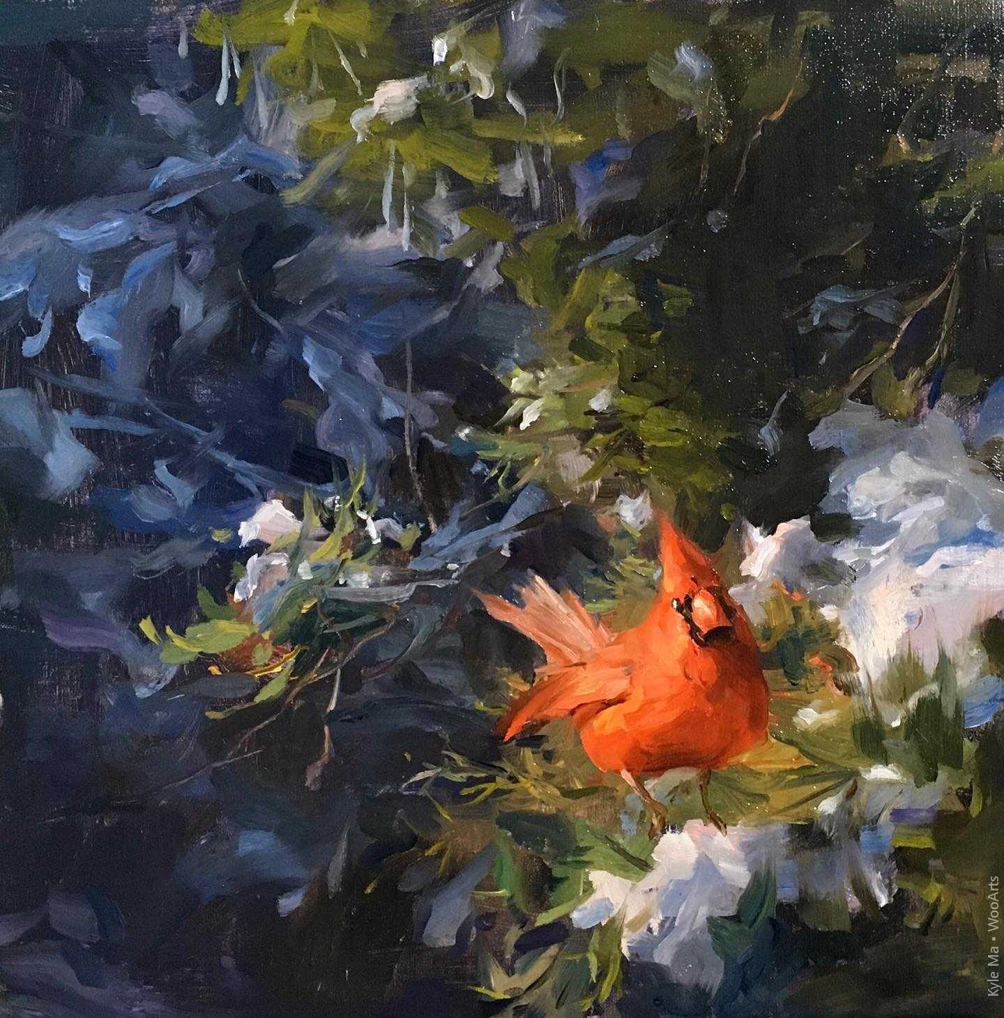 Kyle Ma Oil  Painting - American Artist