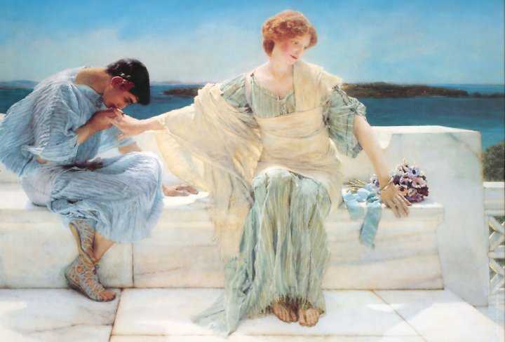 Painting by Lawrence Alma-Tadema