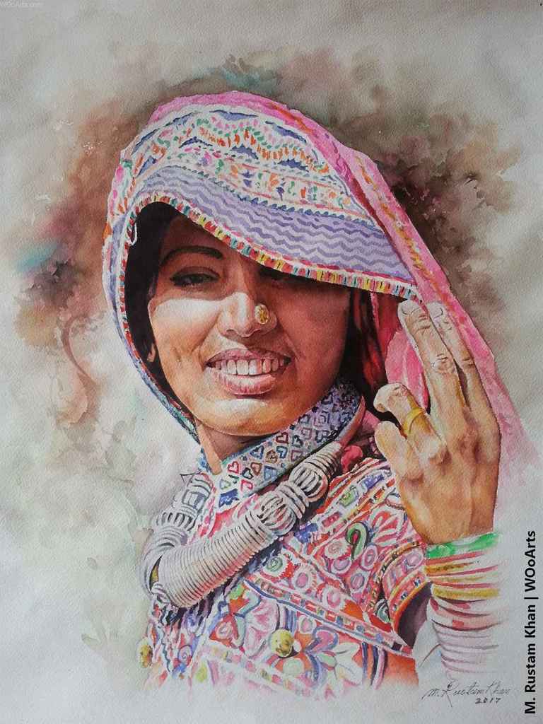 M. Rustam Khan Painting 01
