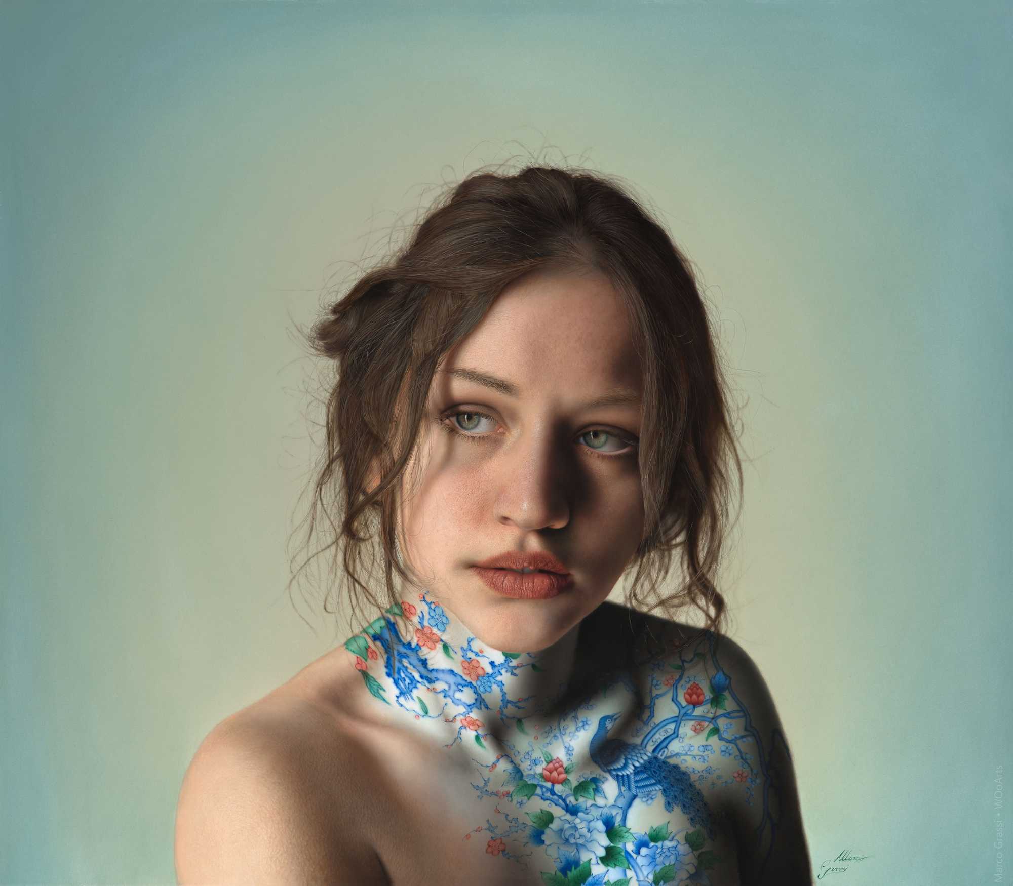 Painting by Marco Grassi
