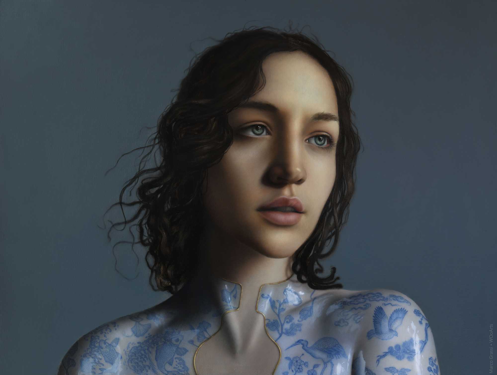 Painting by Marco Grassi
