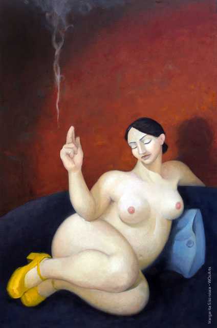 Painting by Margarita Sikorskaia