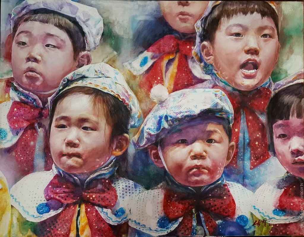 Painting by Artist Nagkyoo Seong