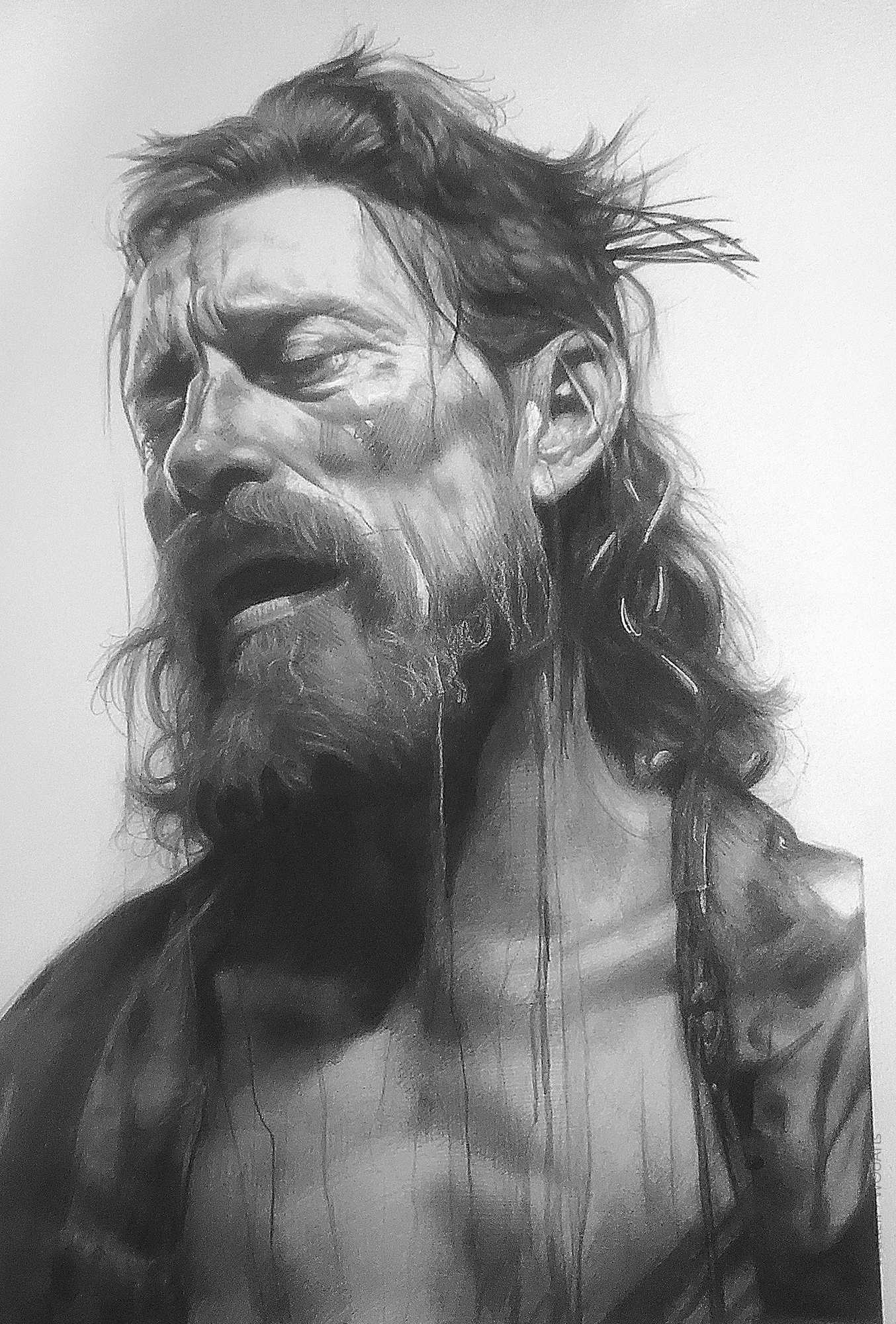 Painting by Paul Cadden