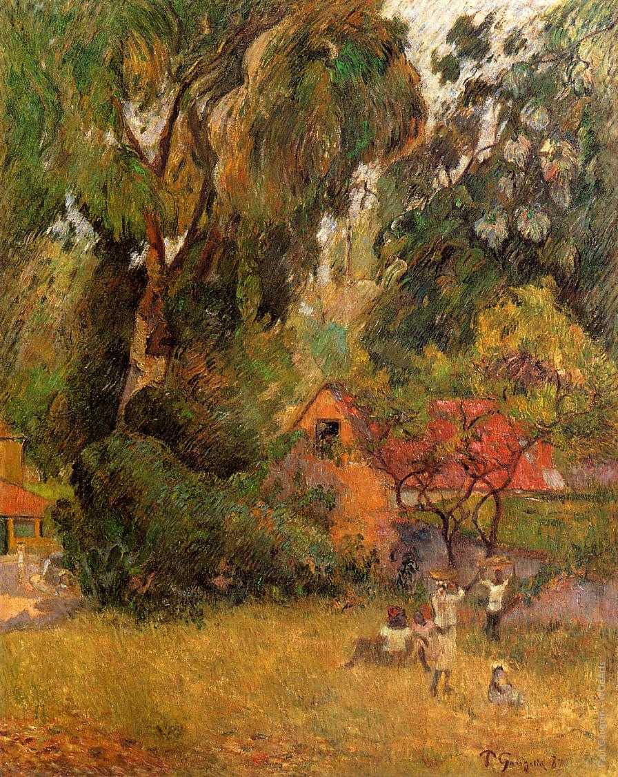 Painting by Paul Gauguin