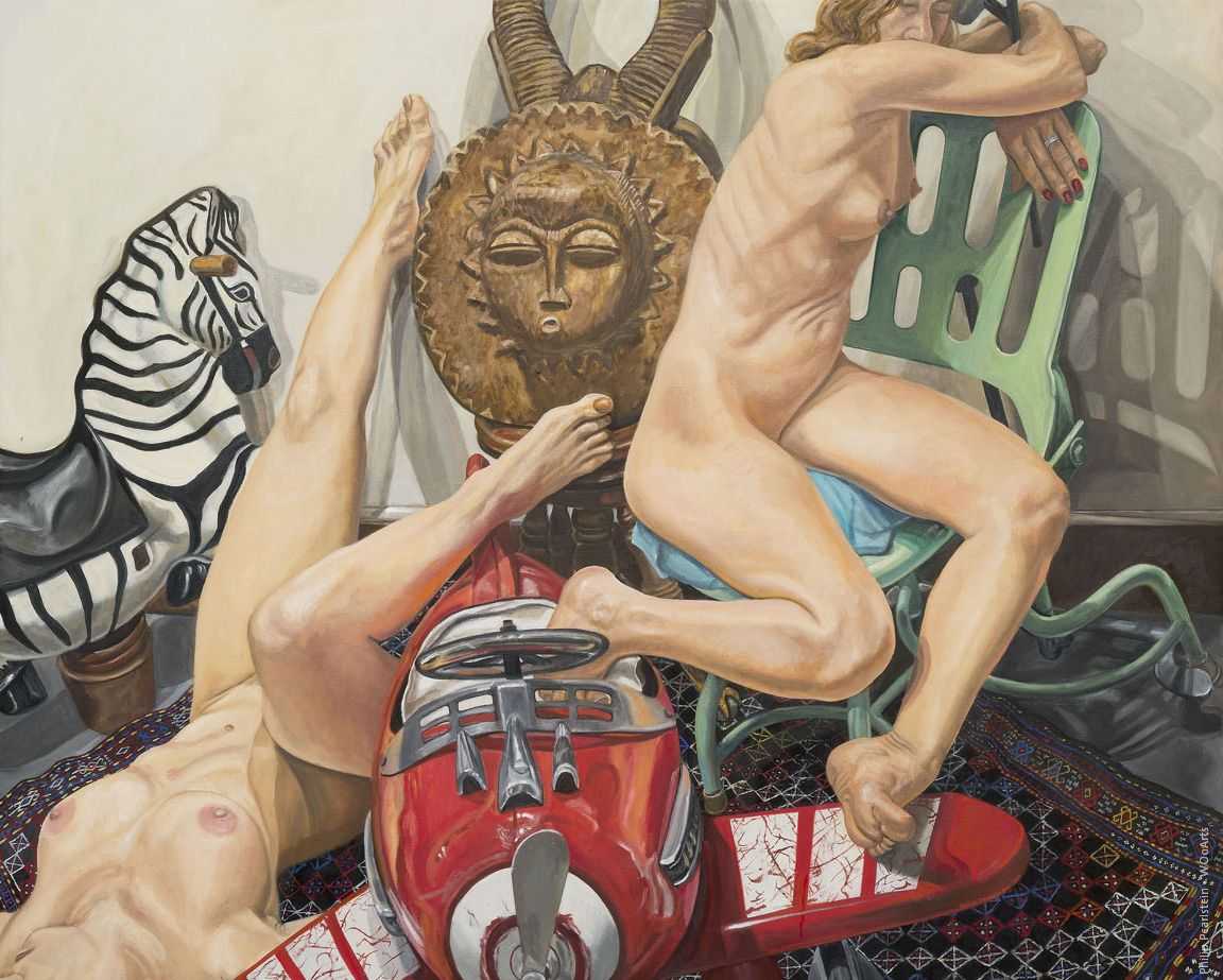 Painting by Philip Pearlstein
