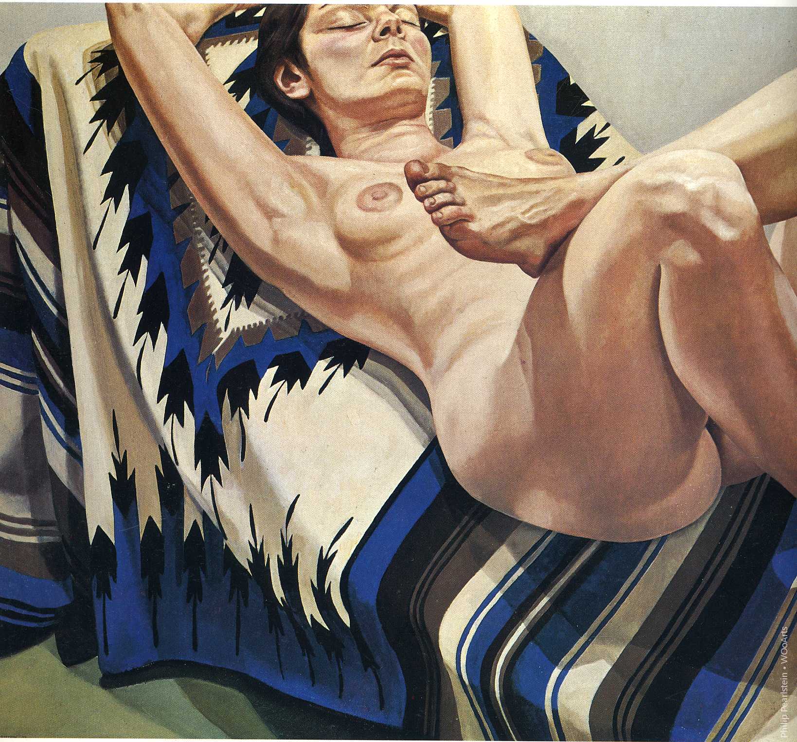 Painting by Philip Pearlstein