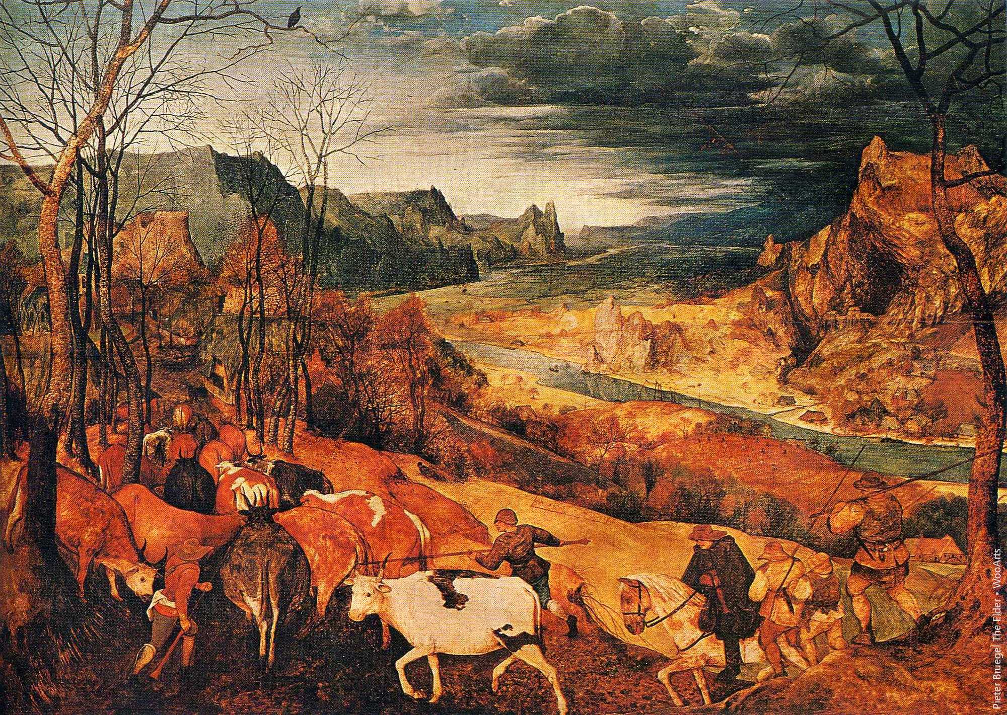 Painting by Pieter Bruegel The Elder