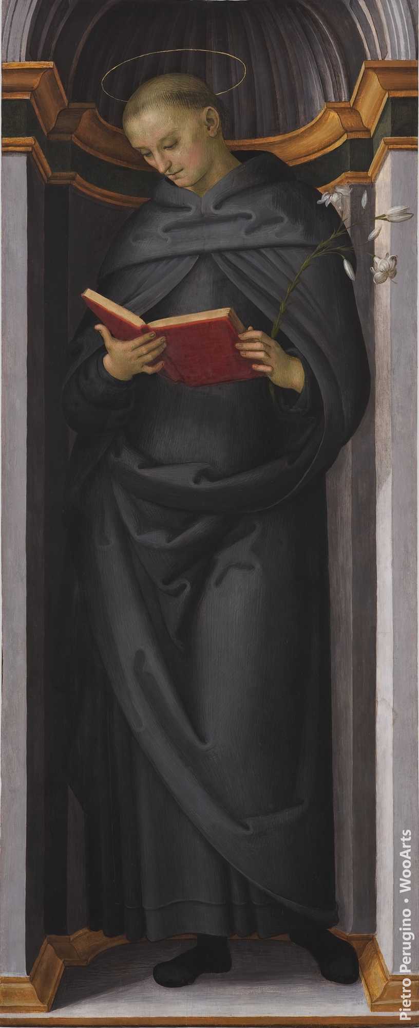 seliger franziskus von siena pietro perugino 1505 – 07 Painting - Italian Artist