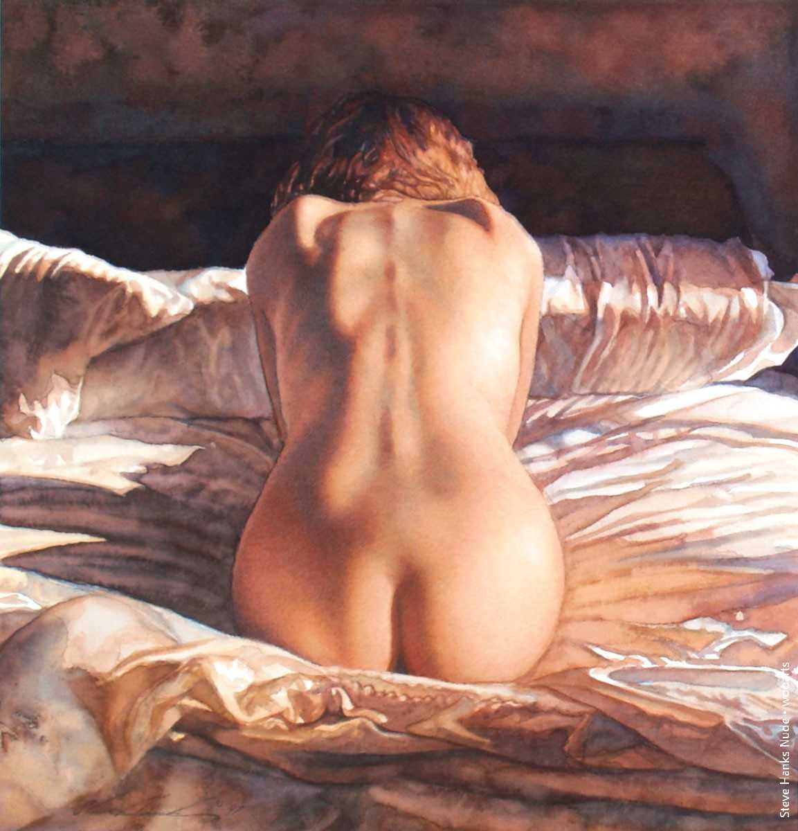 Steve Hanks Nude Painting
