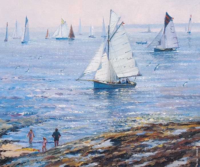 Painting by Ted Dyer