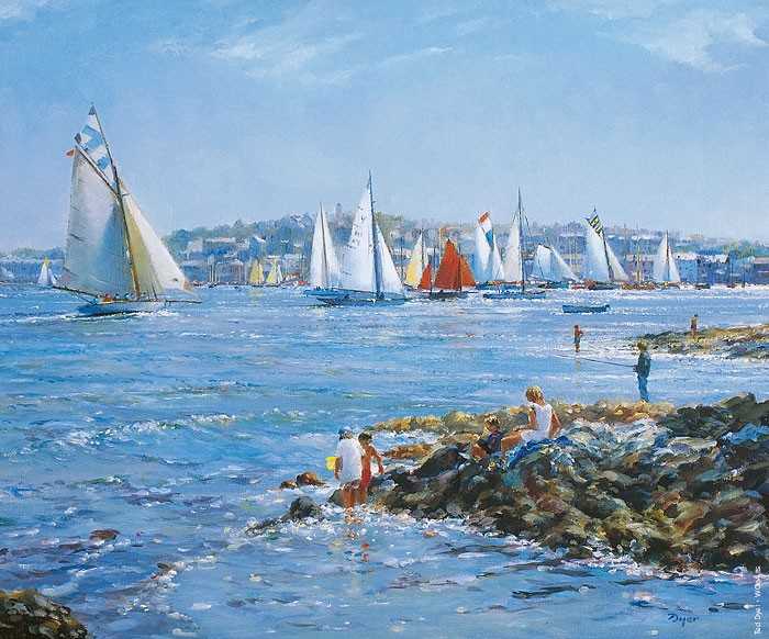 Painting by Ted Dyer