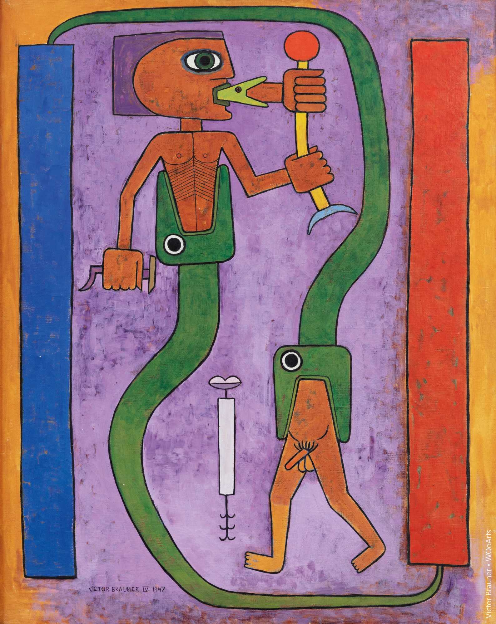 Painting by Victor Brauner