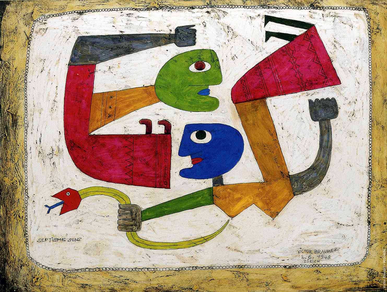 Painting by Victor Brauner