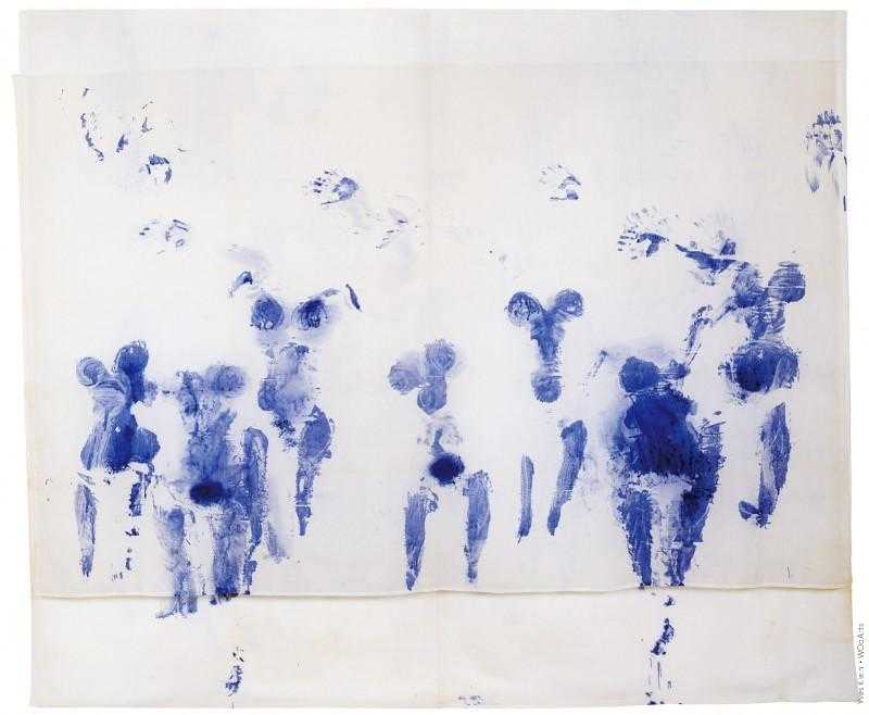 Painting by Yves Klein