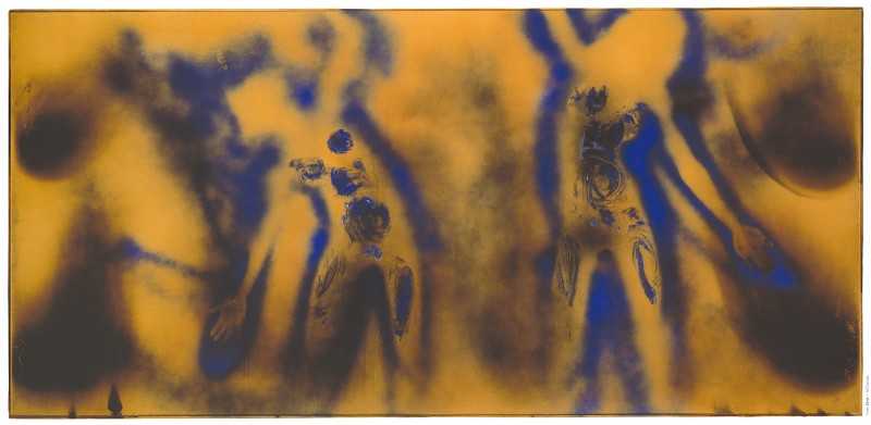 Painting by Yves Klein
