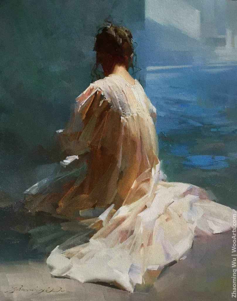 Painting by Artist Zhaoming Wu