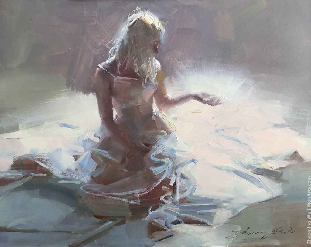 Painting by Artist Zhaoming Wu