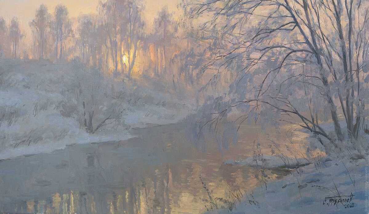 Russian Artist Stanislav Brusilov Painting
